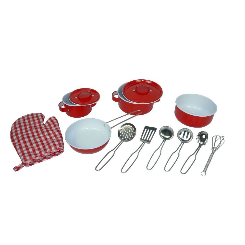 Koch Set rot 13-teilig